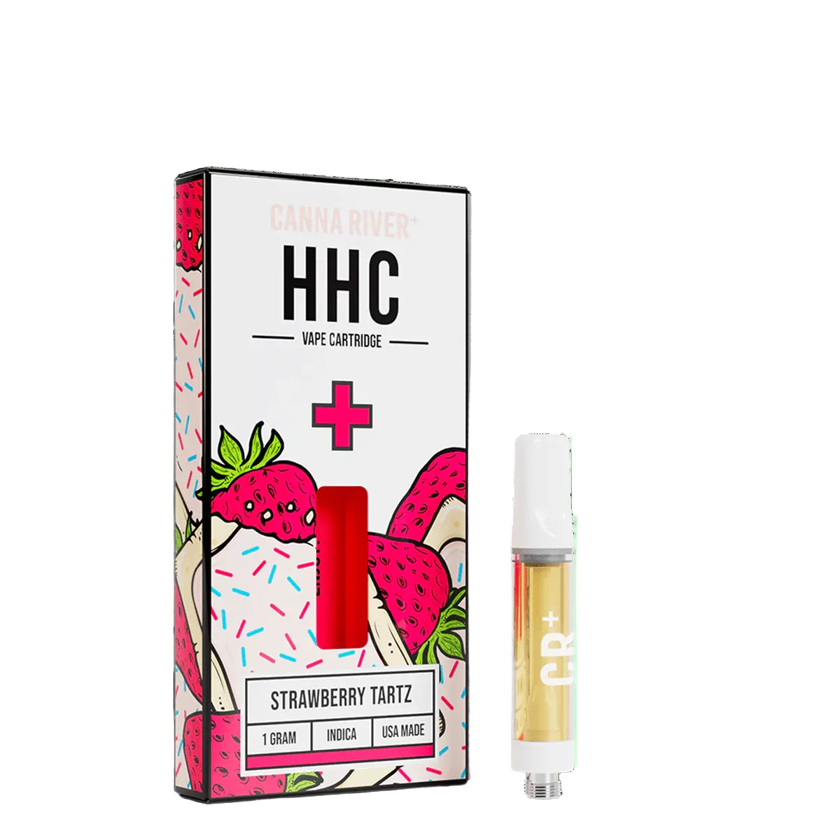 Strawberry Tartz HHC Cartridge | 1g