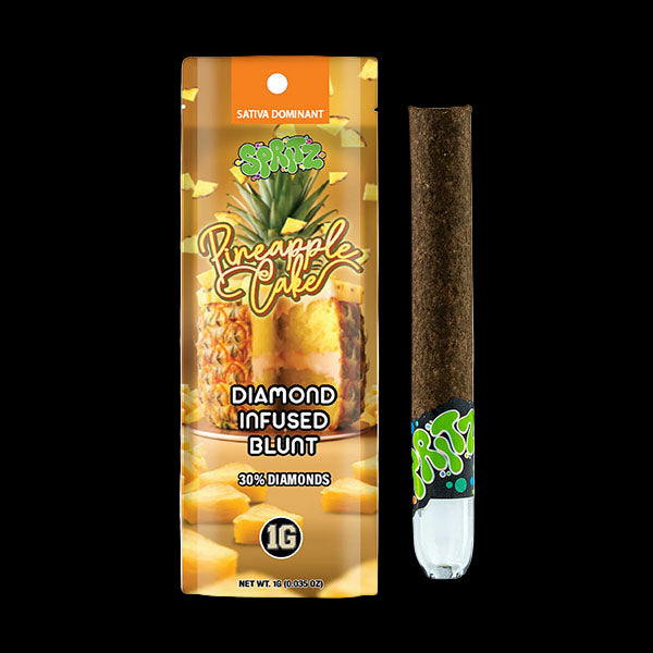 Pineapple Cake Diamond Infused Blunt | 1g CannaBiomeHempCo