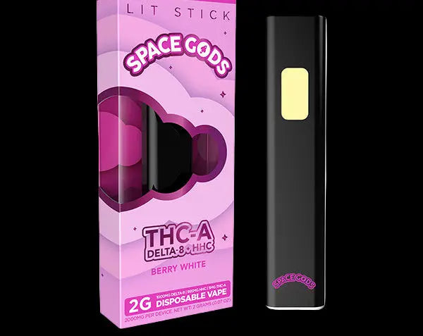 Berry White Lit Stick Disposable | 2g CannaBiomeHempCo