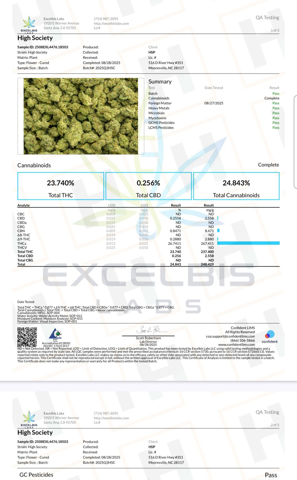 High Society Smalls LB - CannaBiomeHempCo