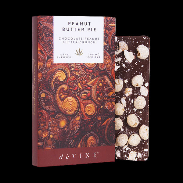 Peanut Butter Pie Chocolate Bar | (15pc) 300mg CannaBiomeHempCo