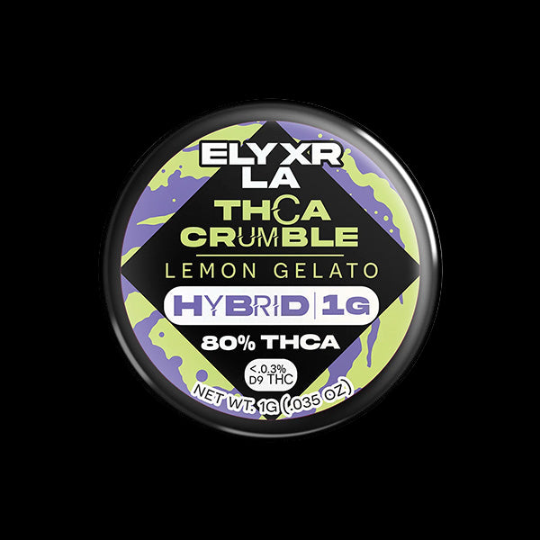 Lemom Gelato THCA Crumble CannaBiomeHempCo