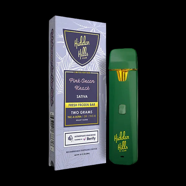 Pink Green Krack Fresh Frozen Disposable | 2g