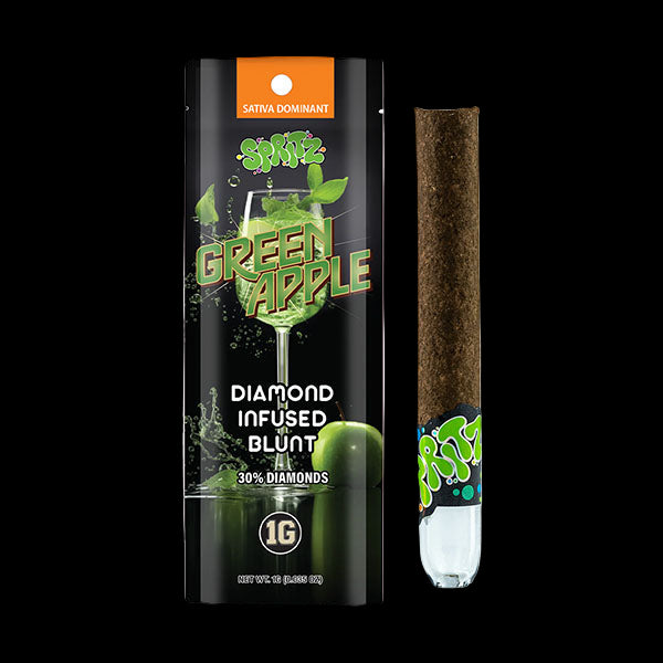 Green Apple Diamond Infused Blunt | 1g CannaBiomeHempCo